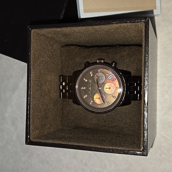 Michael Kors Ritz Chronograph Bronze Watch MK5547 - Picture 12 of 12